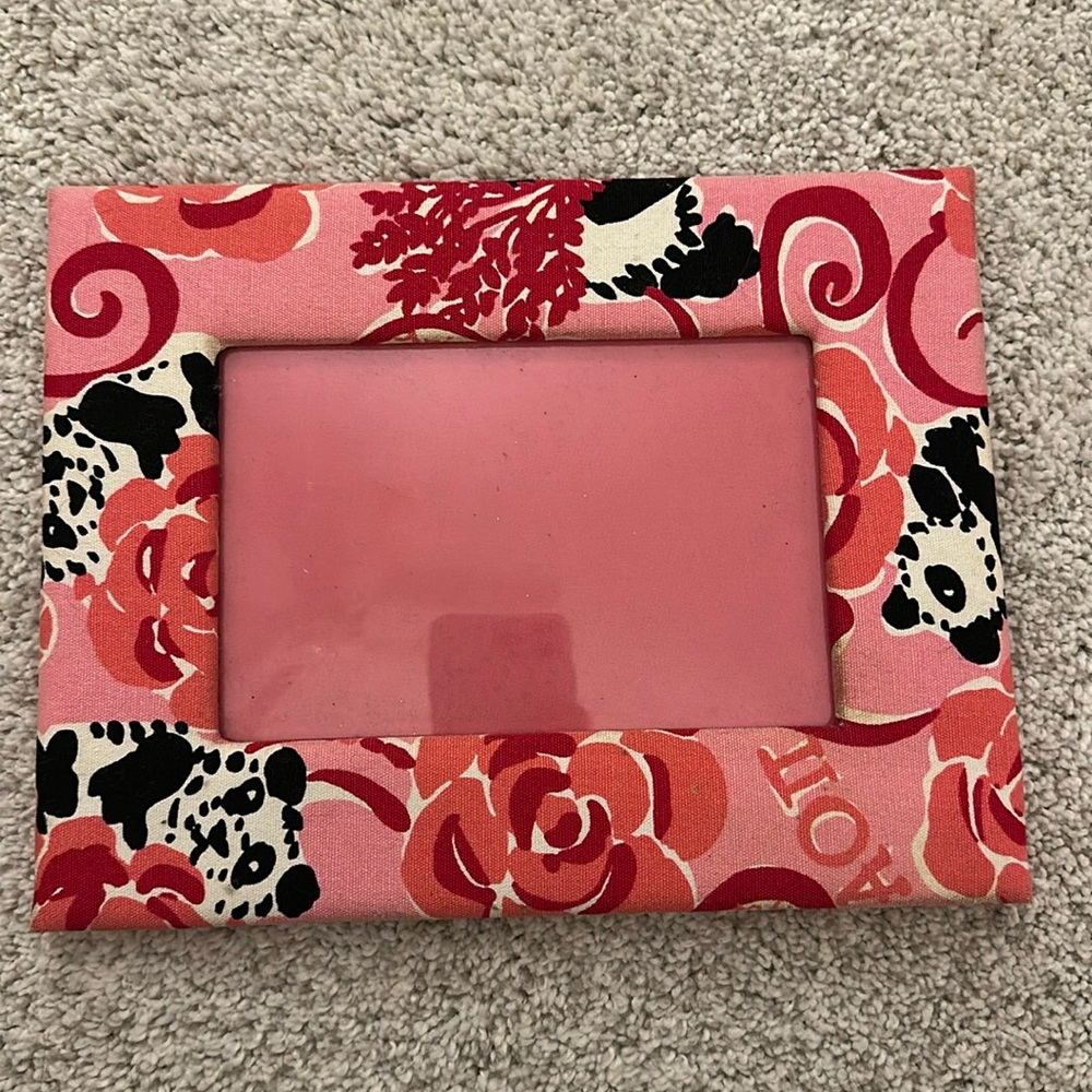 Alpha Omicron Pi Lilly Pulitzer frame